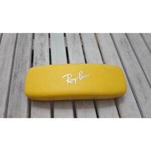Ray-Ban Yellow Hard Eyeglass Case